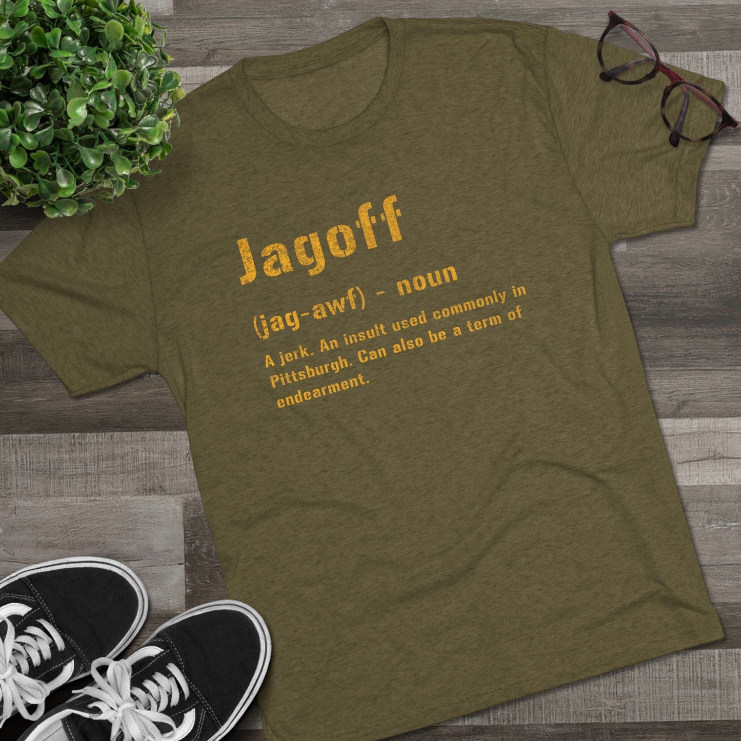 Jagoff T-Shirt - Pittsburgh Yinzer Tee - Burgh Gift T-Shirt Printify 