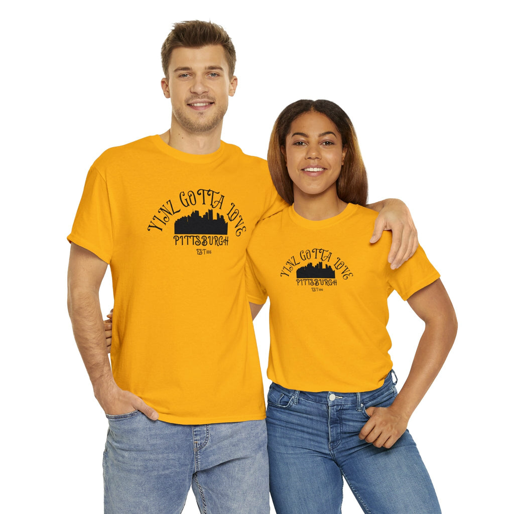 Yinz Gotta Love Pittsburgh T-Shirt product image alternate view 36 | Yinzergear