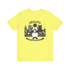 Coffee N’At Pittsburgh T-shirt on yellow tee | Yinzergear