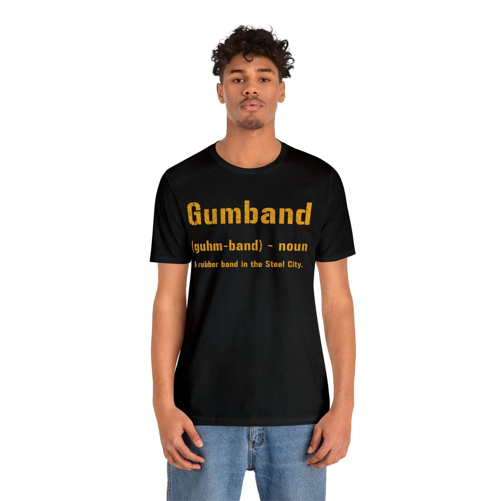 Gumband Pittsburghese definition shirt product image alternate view 3 | Yinzergear