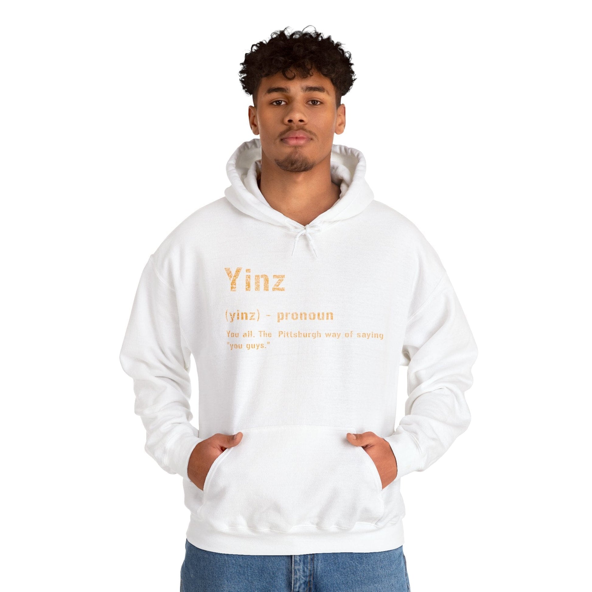 Yinz Definition Pittsburgh Hoodie - Pittsburghese Sweatshirt Hoodie Yinzergear 