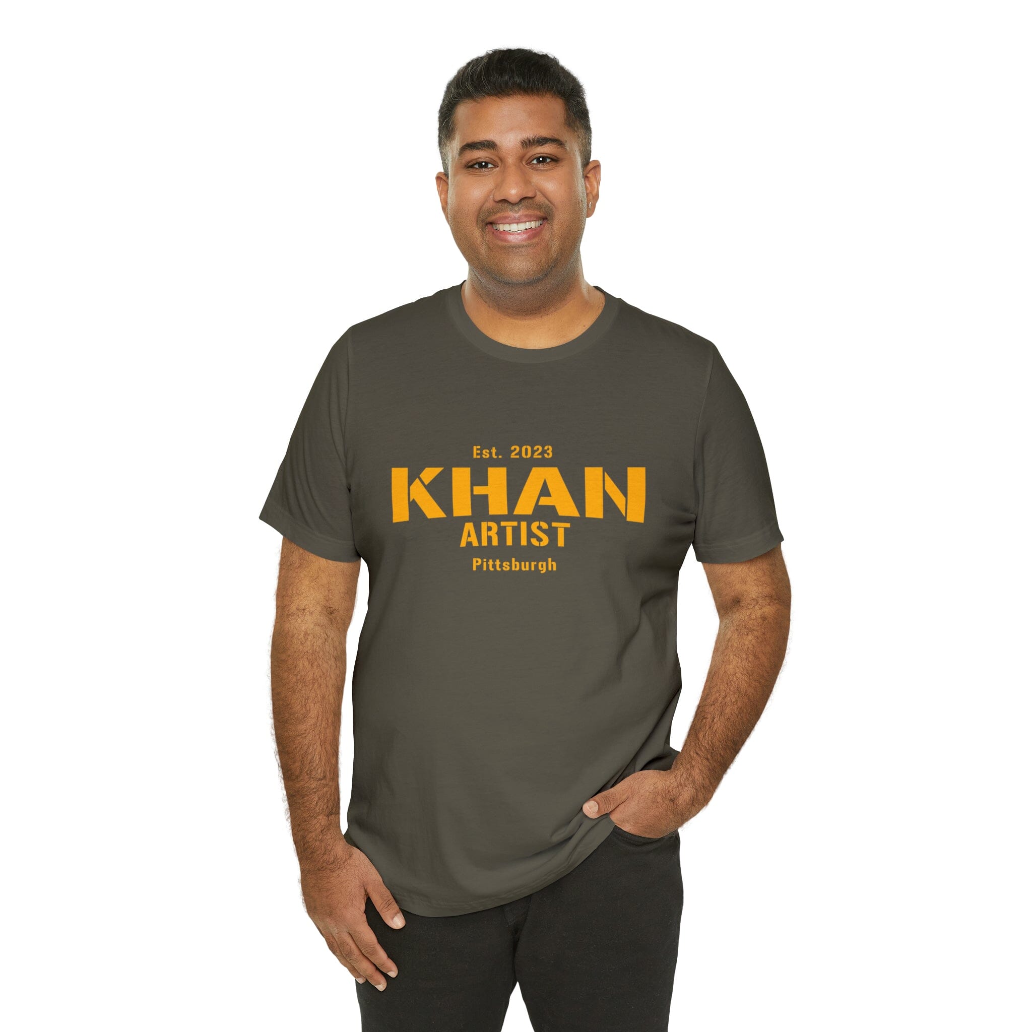 Khan Artist Pittsburgh Steelers football shirt product image alternate view 16 | Yinzergear