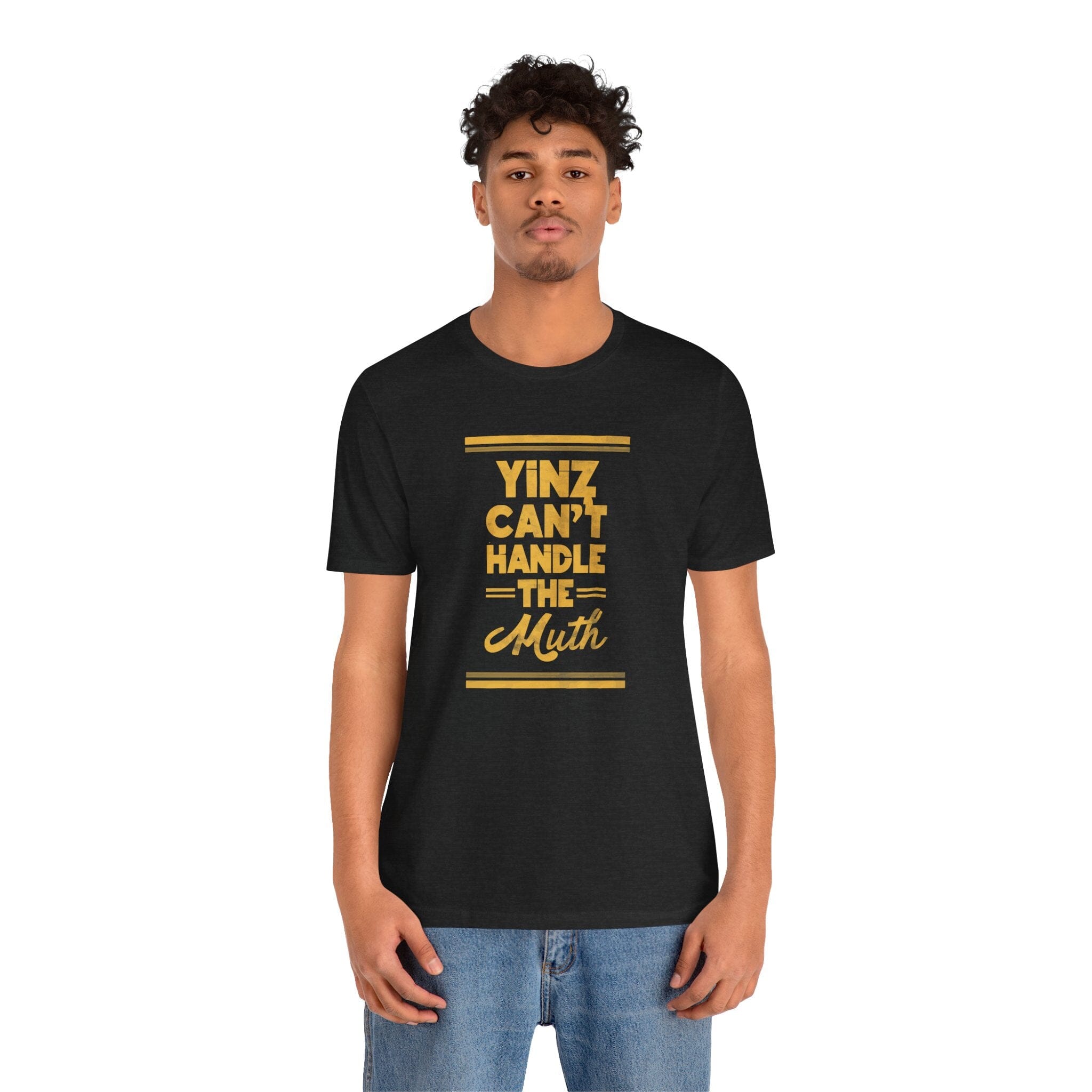 Yinz Can’t Handle the Muth Steelers football shirt product image alternate view 7 | Yinzergear