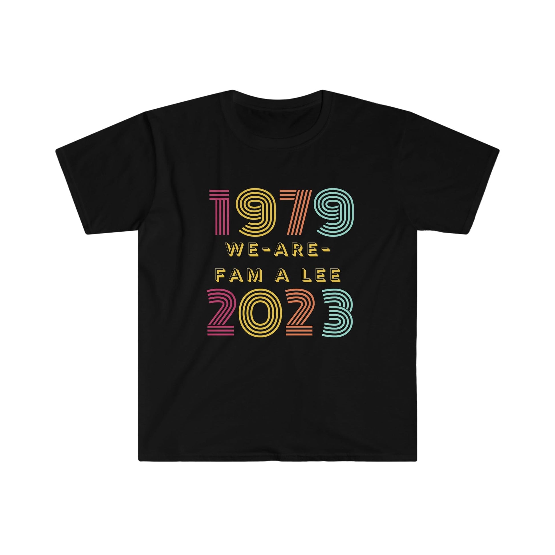 We Are Family T-Shirt Pittsburgh Baseball 1979-2023 T-Shirt Printify Black S 