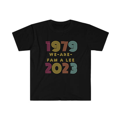We Are Family T-Shirt Pittsburgh Baseball 1979-2023 T-Shirt Printify Black S 