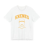 Pittsburgh Pirates Paul Skenes mustache shirt on black tee alternate view 3 | Yinzergear