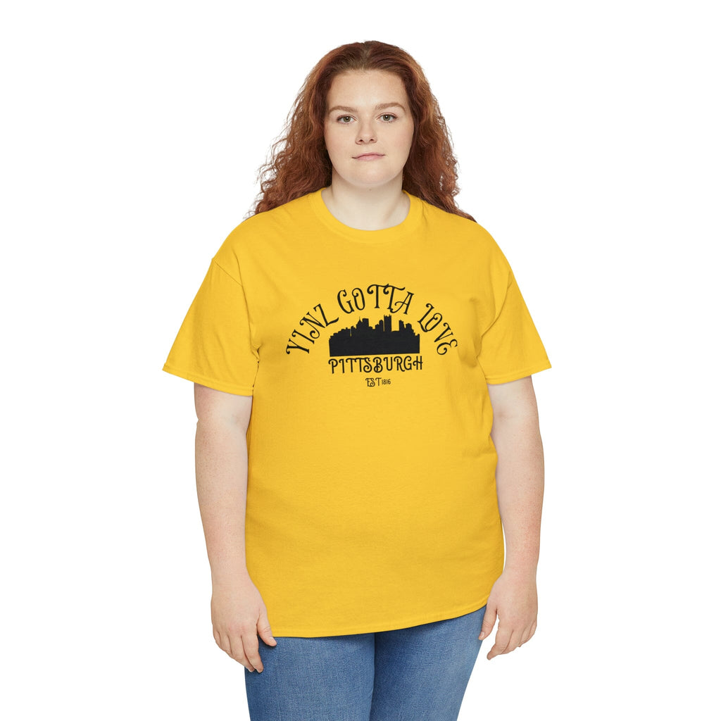 Yinz Gotta Love Pittsburgh T-Shirt product image alternate view 12 | Yinzergear