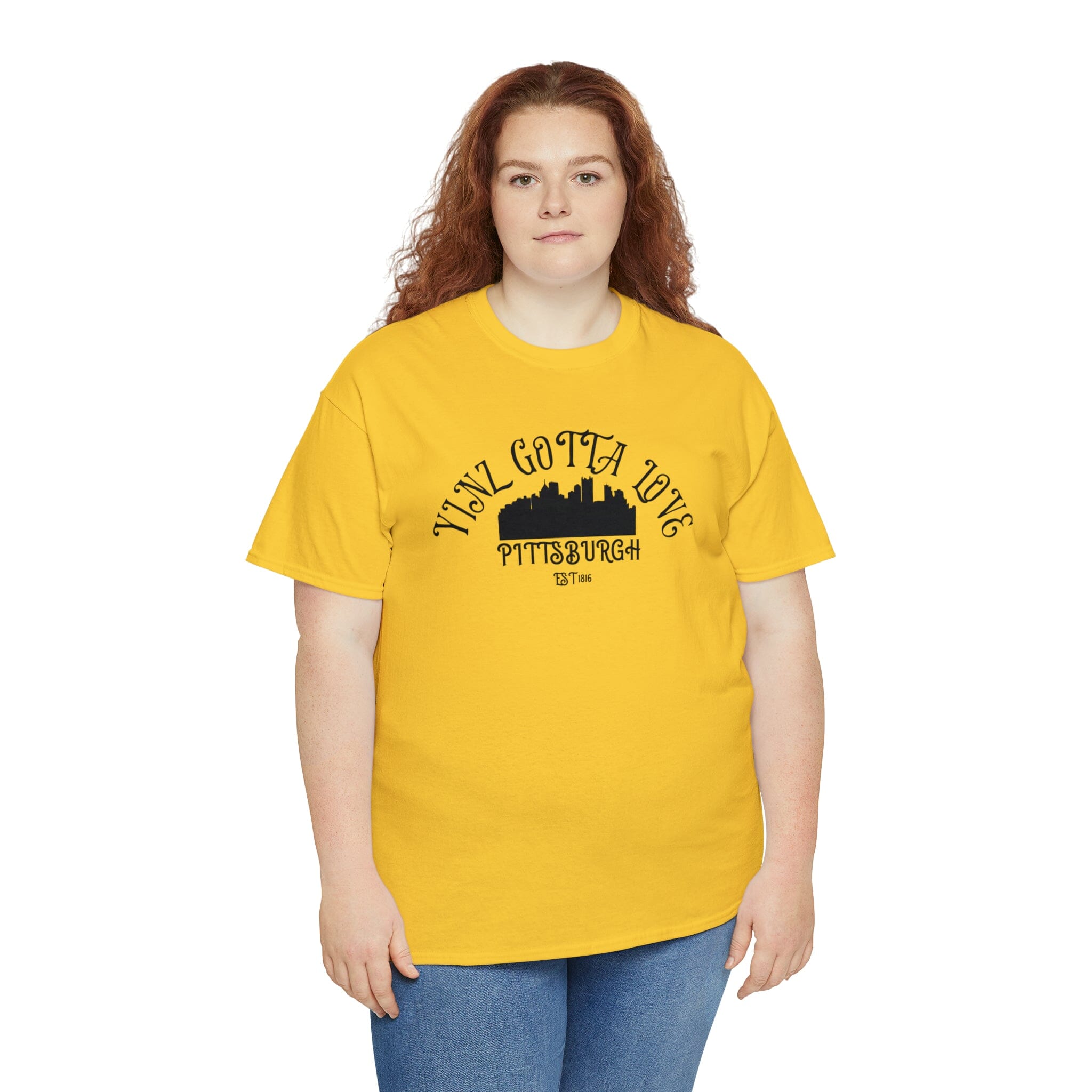 Yinz Gotta Love Pittsburgh T-Shirt product image alternate view 12 | Yinzergear