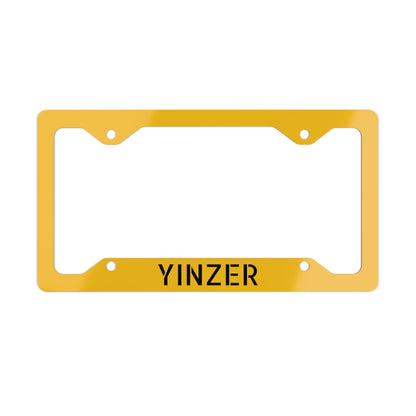 Yinzer Metal License Plate Frame Accessories Yinzergear 