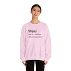 Slippy Pittsburghese definition sweatshirt on black sweatshirt alternate view 13 | Yinzergear