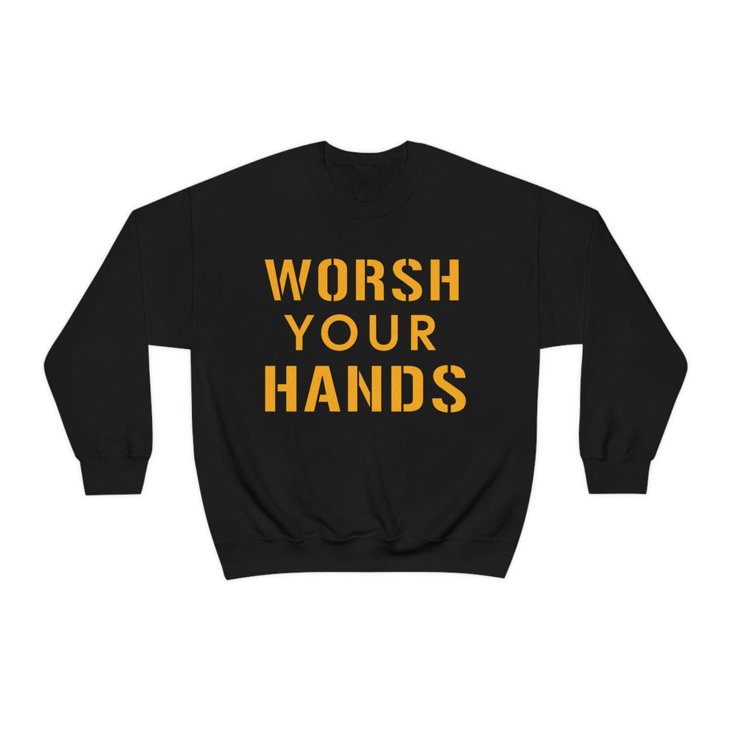 Worsh Your Hands Sweatshirt Pittsburgh sweatshirt product image | Yinzergear