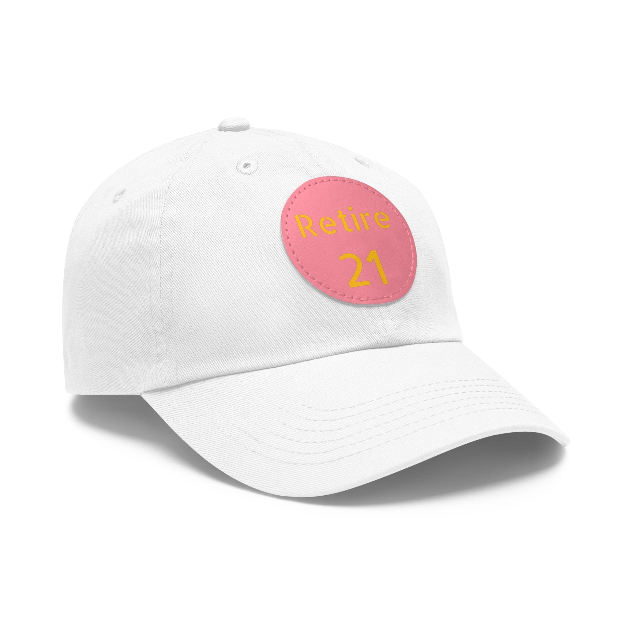 Retire 21 Leather Patch Hat Pittsburgh hat product image alternate view 62 | Yinzergear