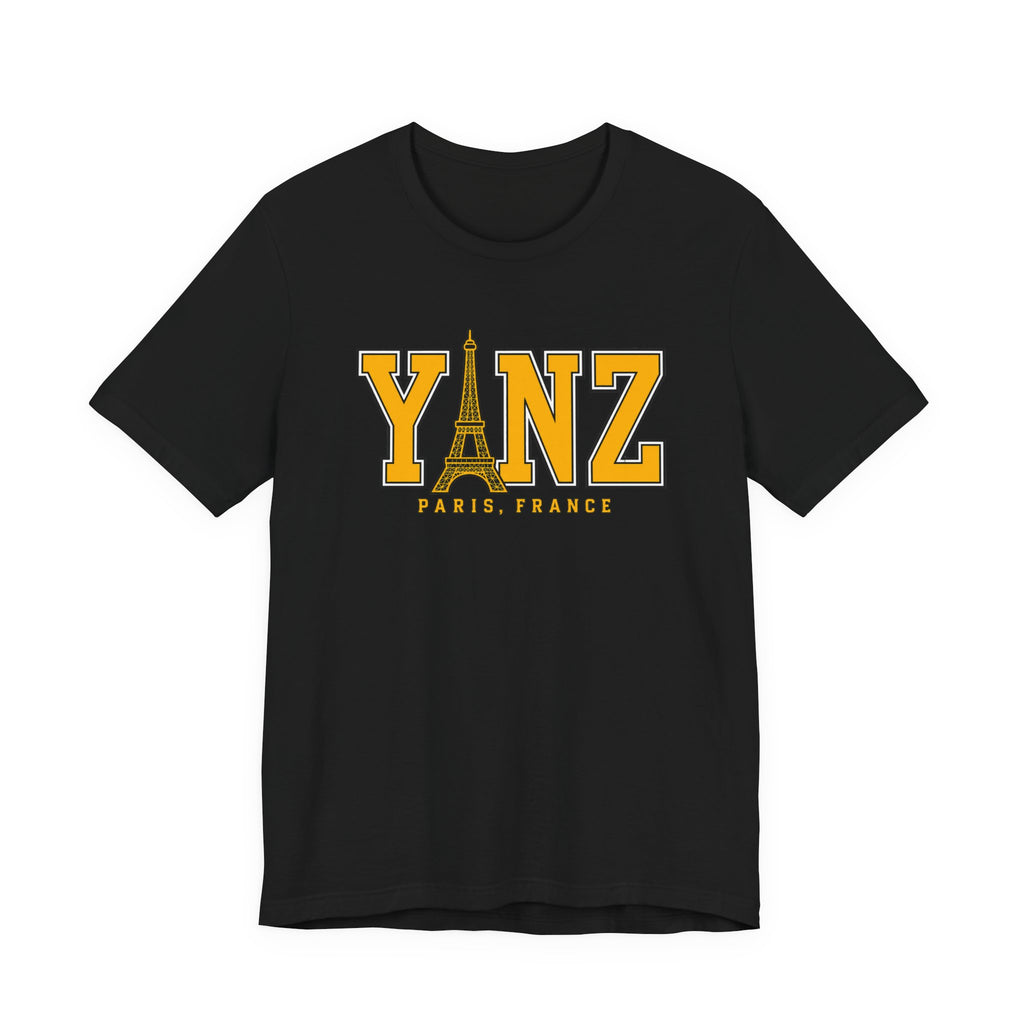 YINZ Paris France Pittsburgh Football T-Shirt