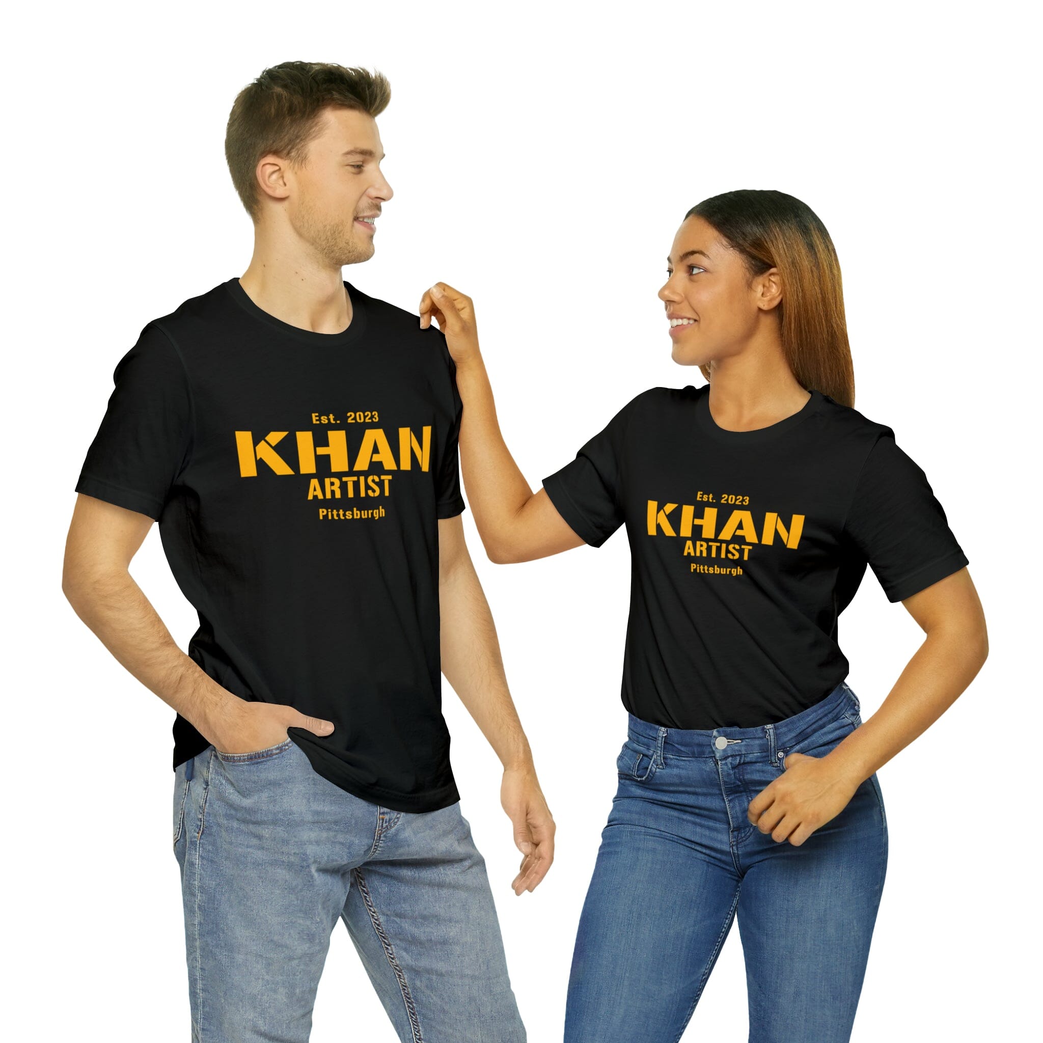 Khan Artist Pittsburgh Steelers football shirt product image alternate view 9 | Yinzergear