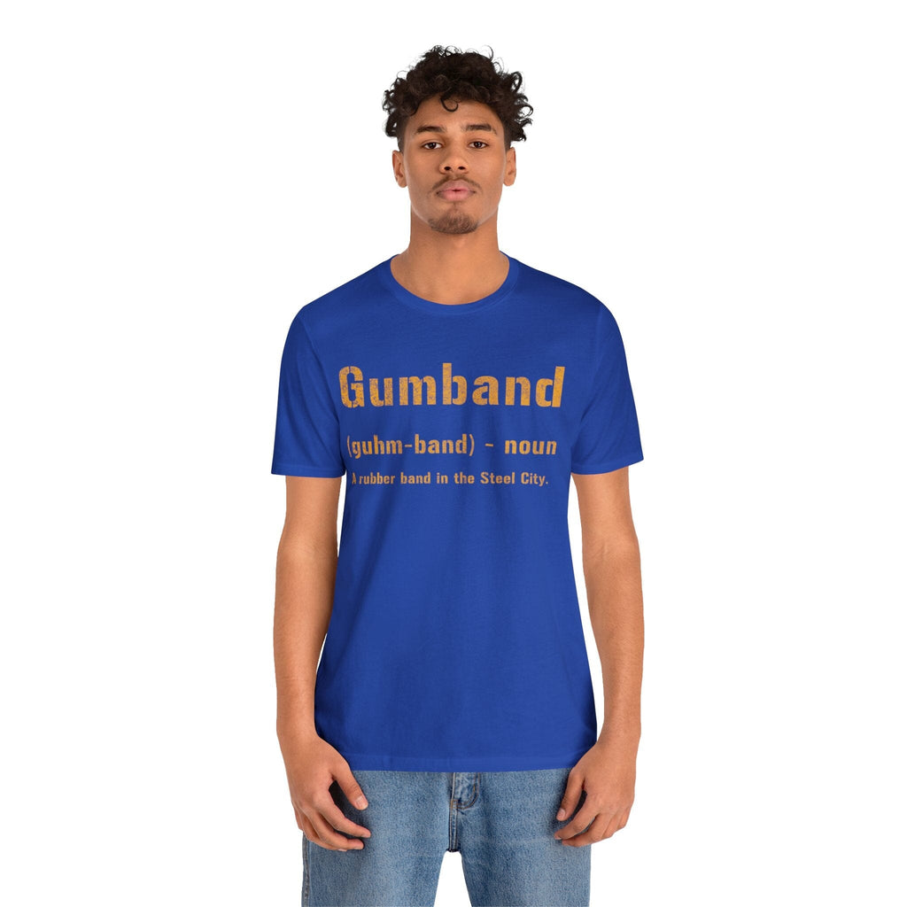 Gumband Pittsburghese definition shirt product image alternate view 7 | Yinzergear