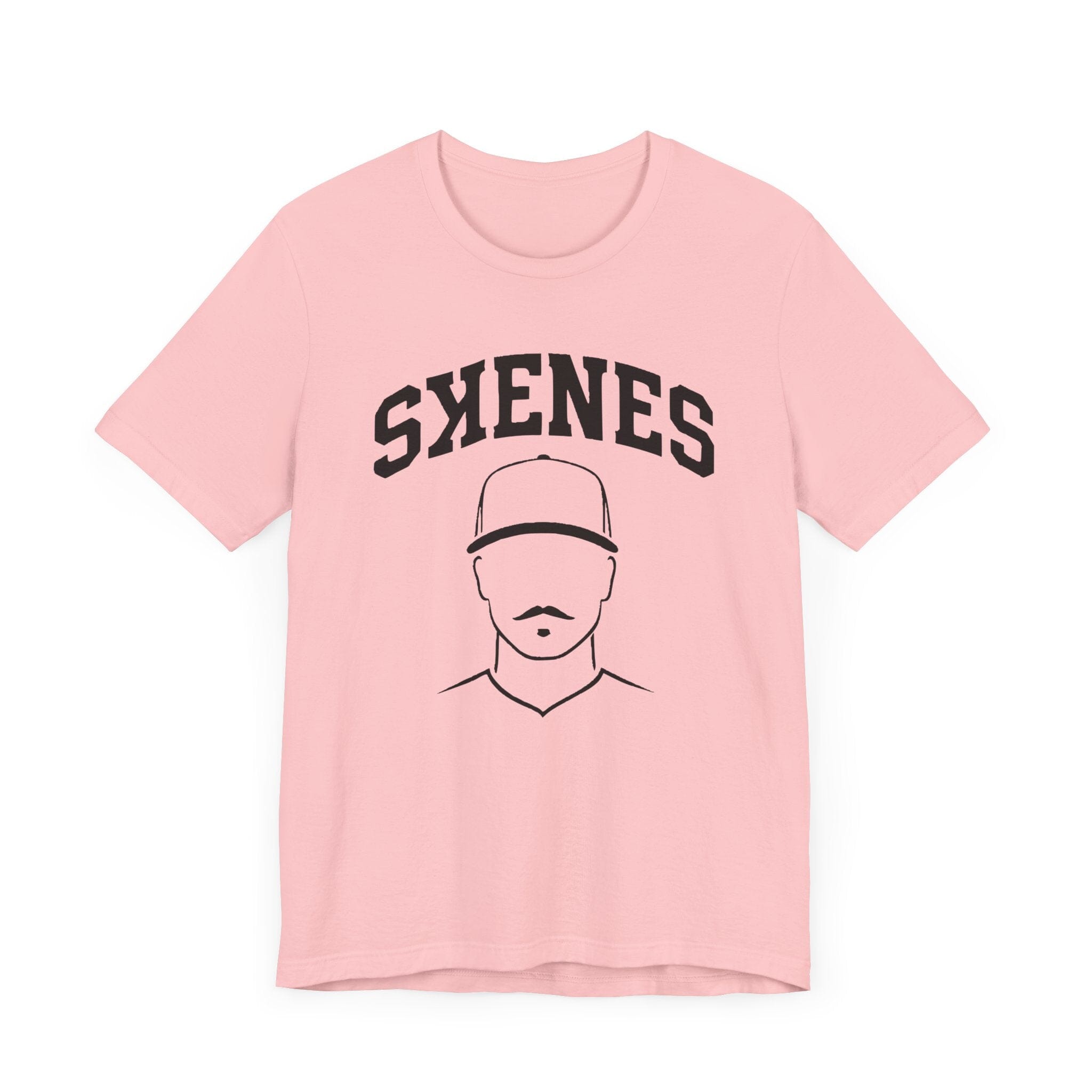 Pittsburgh Pirates Paul Skenes mustache shirt on black tee alternate view 12 | Yinzergear