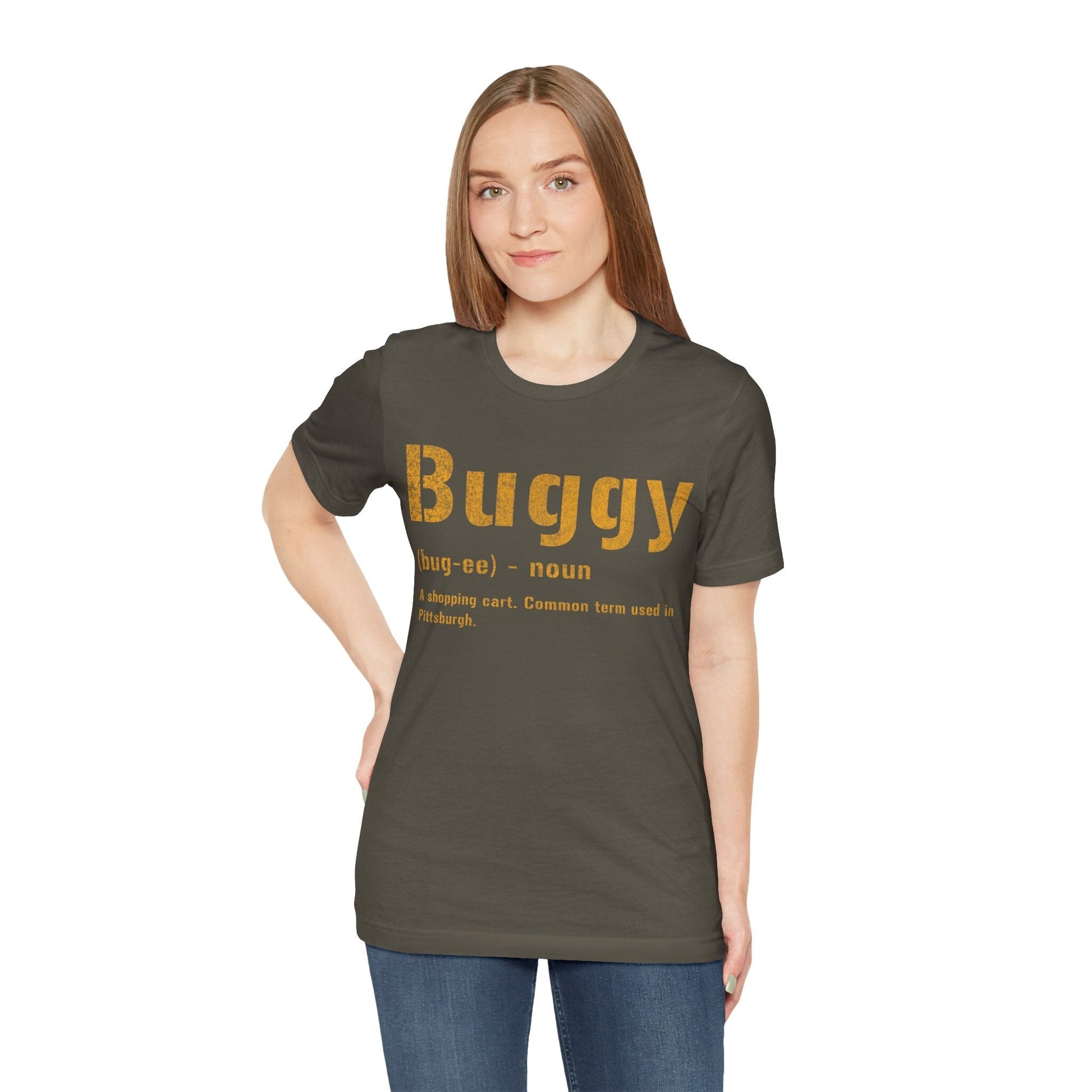 Buggy T-Shirt | Yinzer Gifts | Pittsburghese Apparel | Pittsburgh Pride T-Shirt Yinzergear 