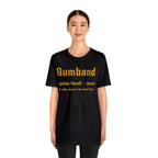 Gumband Pittsburghese definition shirt product image mockup view | Yinzergear