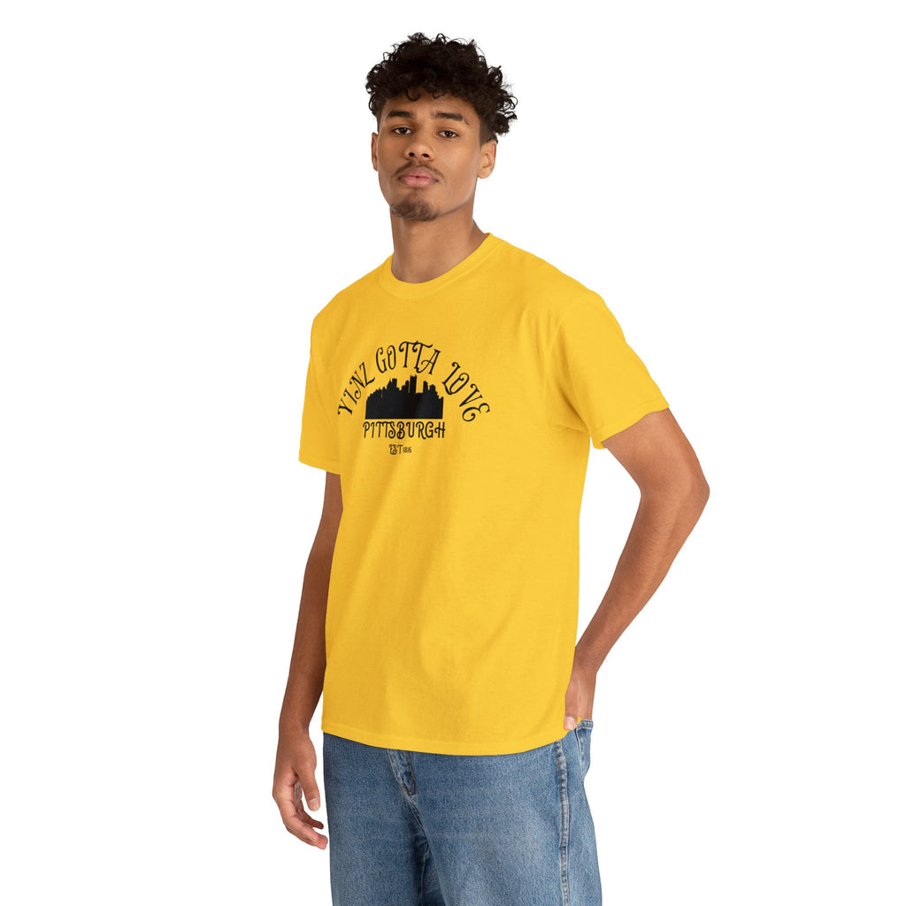 Yinz Gotta Love Pittsburgh T-Shirt product image alternate view 11 | Yinzergear