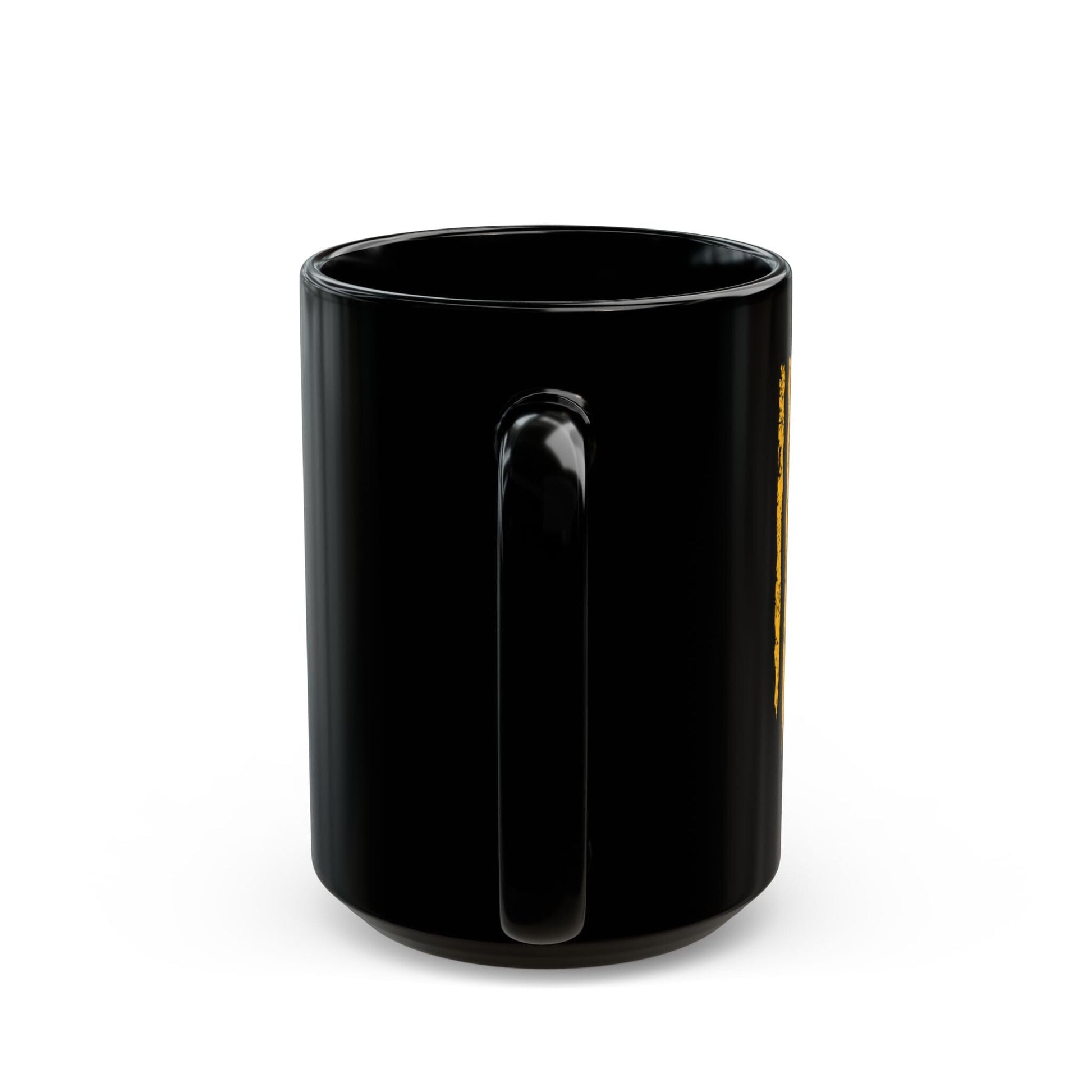 Yinzer Flag Coffee Mug – Black & Gold 11oz & 15oz Ceramic Mug | Patriotic Pittsburgh Gift Mug Printify 