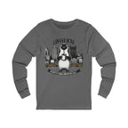 Coffee N'at Long Sleeve Shirt on grey long sleeve shirt mockup view | Yinzergear