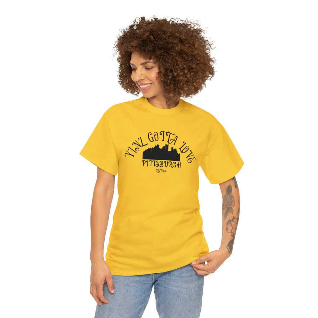 Yinz Gotta Love Pittsburgh T-Shirt product image alternate view 8 | Yinzergear