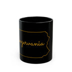 Yinzervania Pittsburghese definition mug front view mockup view | Yinzergear