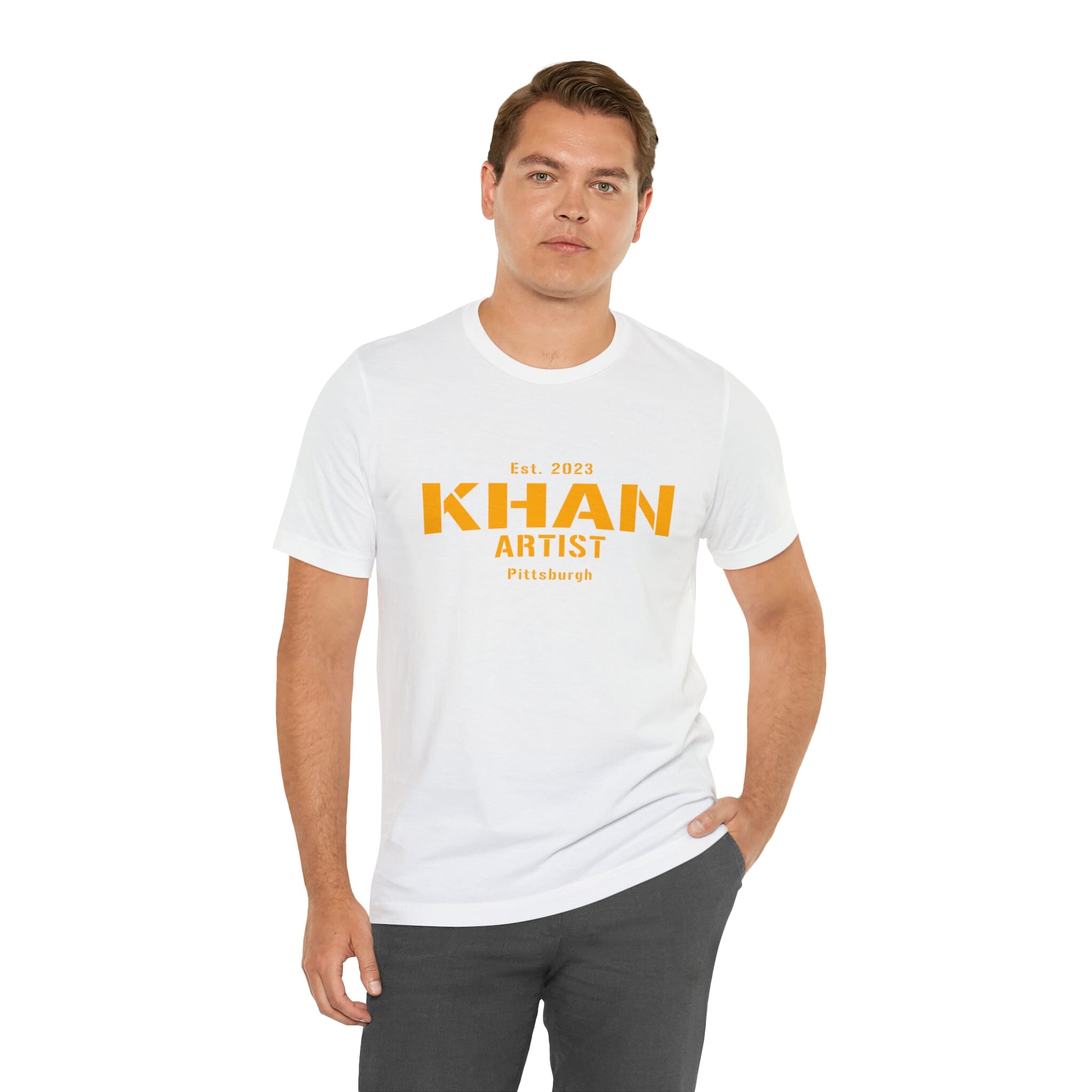Khan Artist Pittsburgh Steelers football shirt product image alternate view 29 | Yinzergear