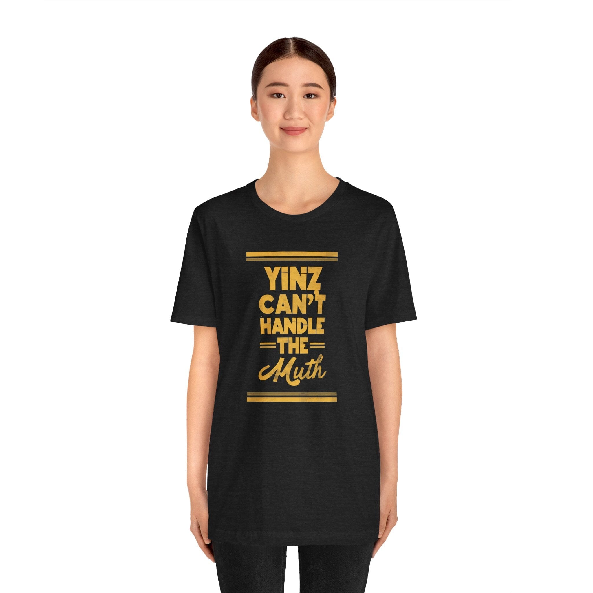 Yinz Can’t Handle the Muth Steelers football shirt product image alternate view 6 | Yinzergear