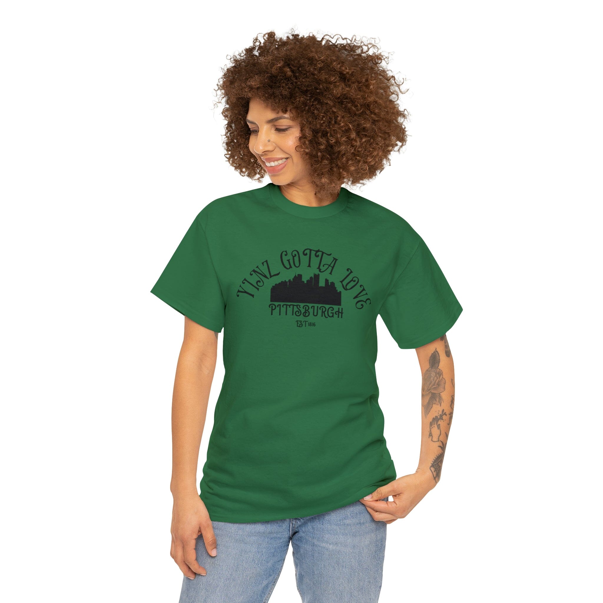 Yinz Gotta Love Pittsburgh T-Shirt product image alternate view 52 | Yinzergear