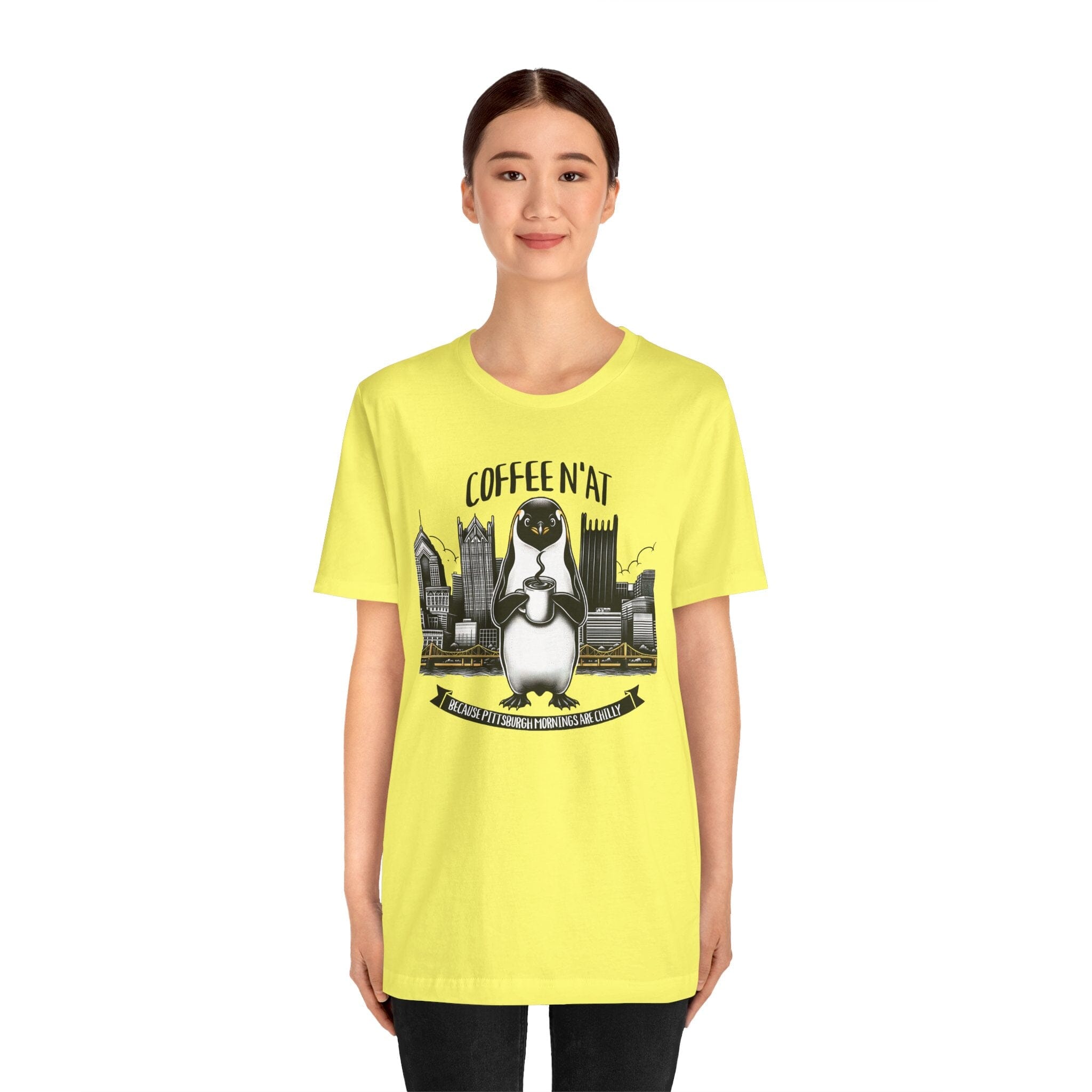 Coffee N’At Pittsburgh T-Shirt product image alternate view 4 | Yinzergear