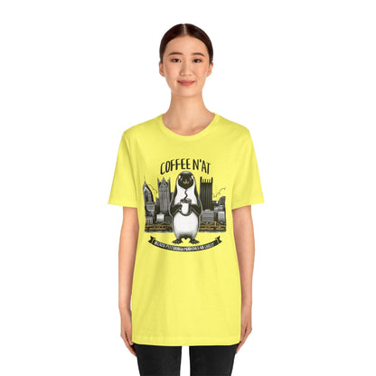 Coffee N'At T-Shirt - Pittsburgh Coffee Lover Gift T-Shirt Printify 