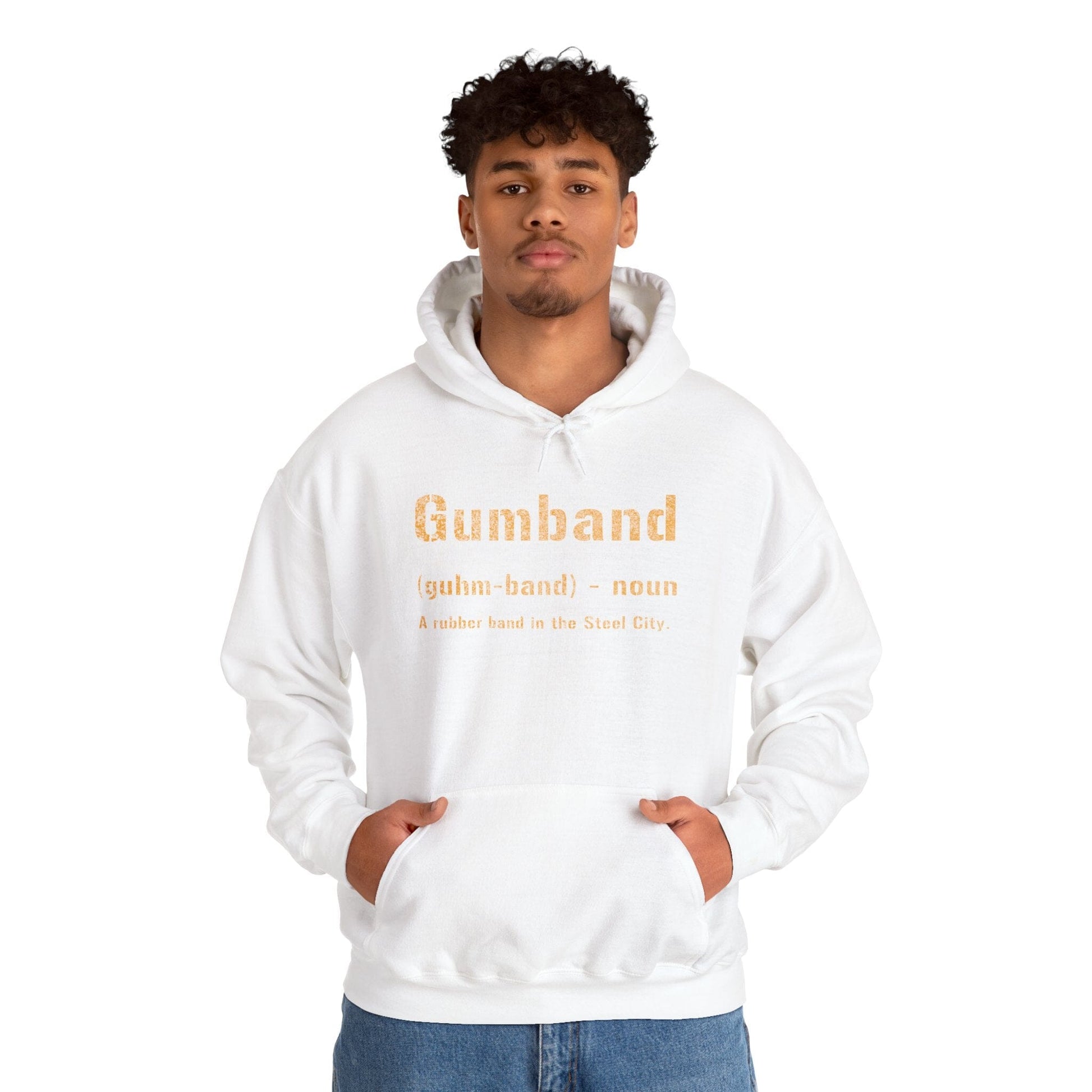 Gumband Hoodie - Pittsburgh Pittsburghese Sweatshirt Hoodie Printify 