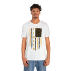 Yinzer Flag T-Shirt Pittsburgh accessory on black accessory alternate view 9 | Yinzergear
