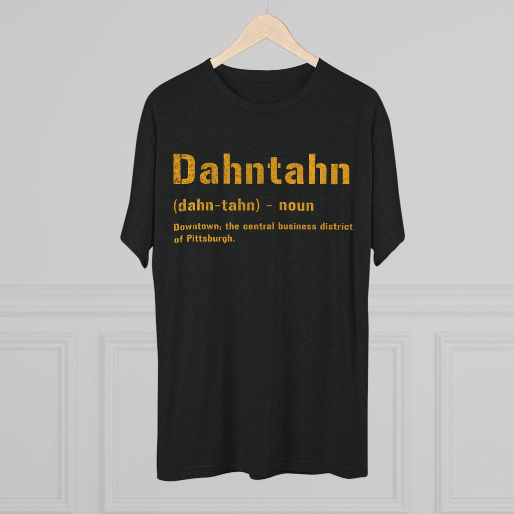 Dahntahn Pittsburghese definition shirt product image alternate view 3 | Yinzergear