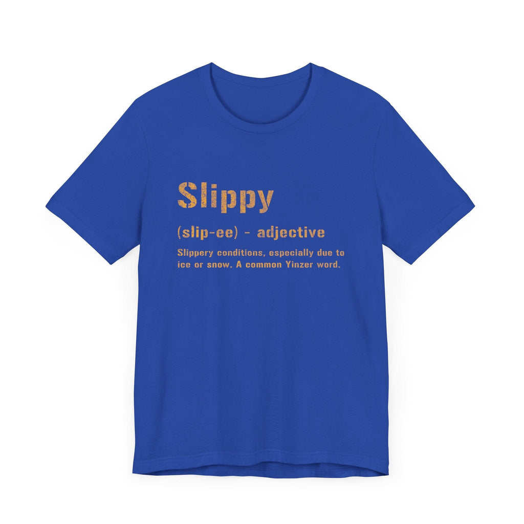 Slippy Pittsburghese definition tee product image alternate view 9 | Yinzergear