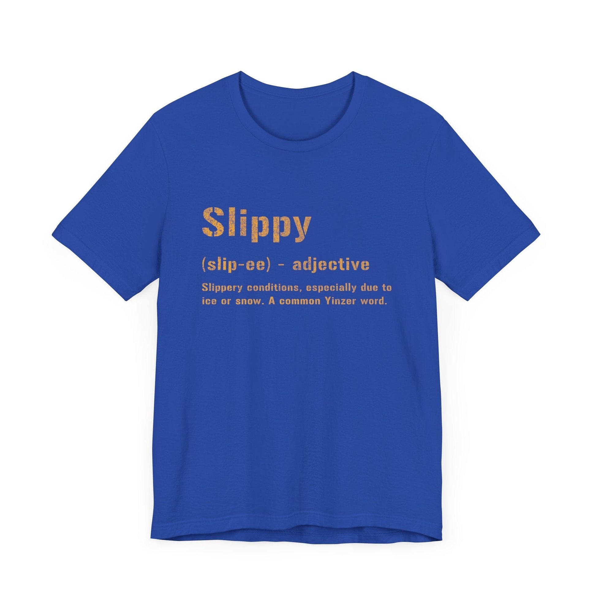 Slippy T-Shirt – Funny Pittsburghese Yinzer Tee | Steel City Shirt T-Shirt Yinzergear 