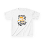 He Knows If Yinz Been Sleeping Kids Christmas T-Shirt on white kids shirt | Yinzergear