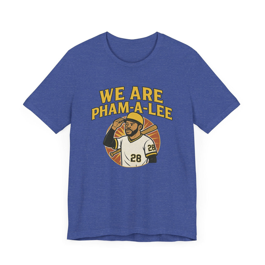 We Are Pham-a-Lee Pittsburgh Baseball T-Shirt product image alternate view 12 | Yinzergear