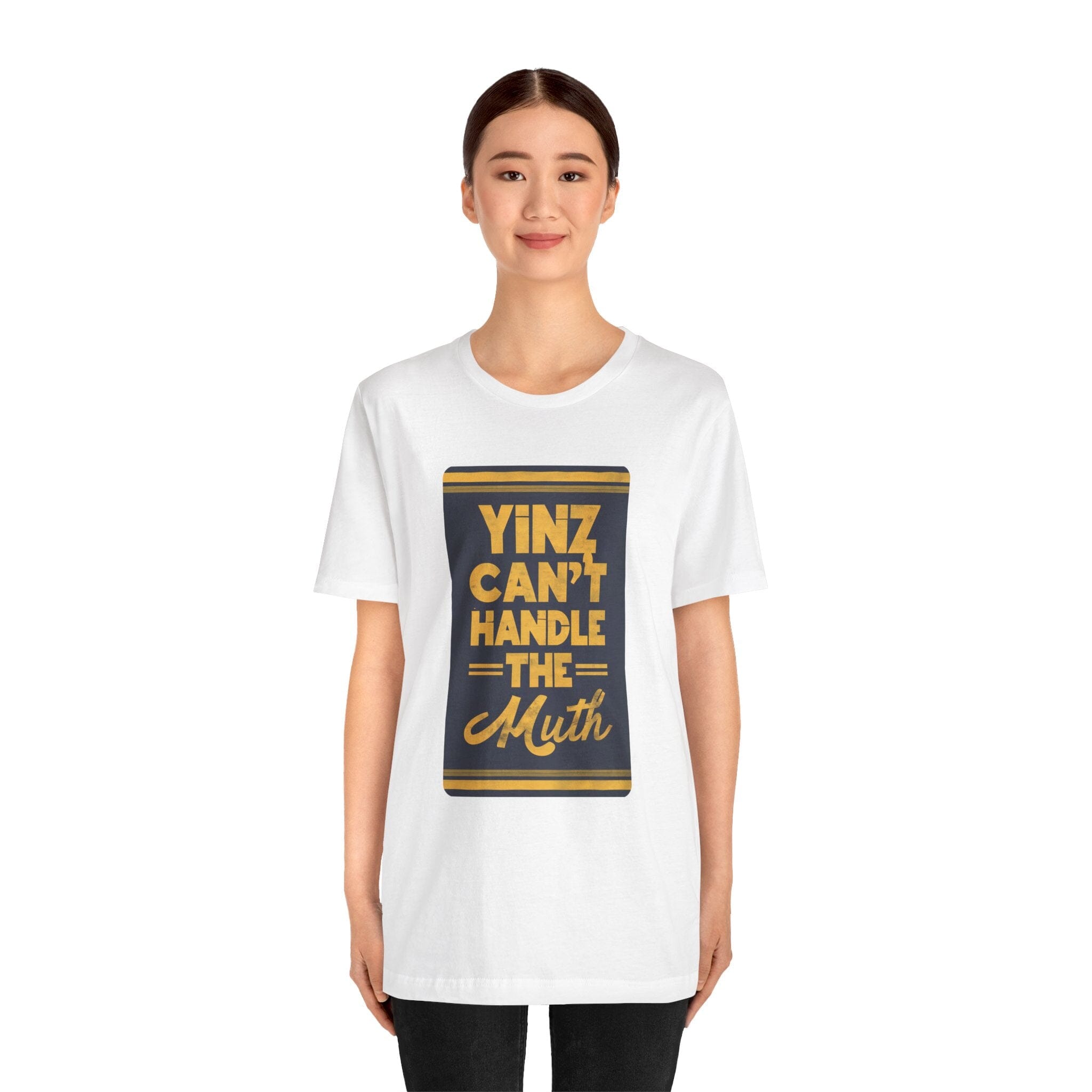 Yinz Can’t Handle the Muth Steelers football shirt product image alternate view 8 | Yinzergear