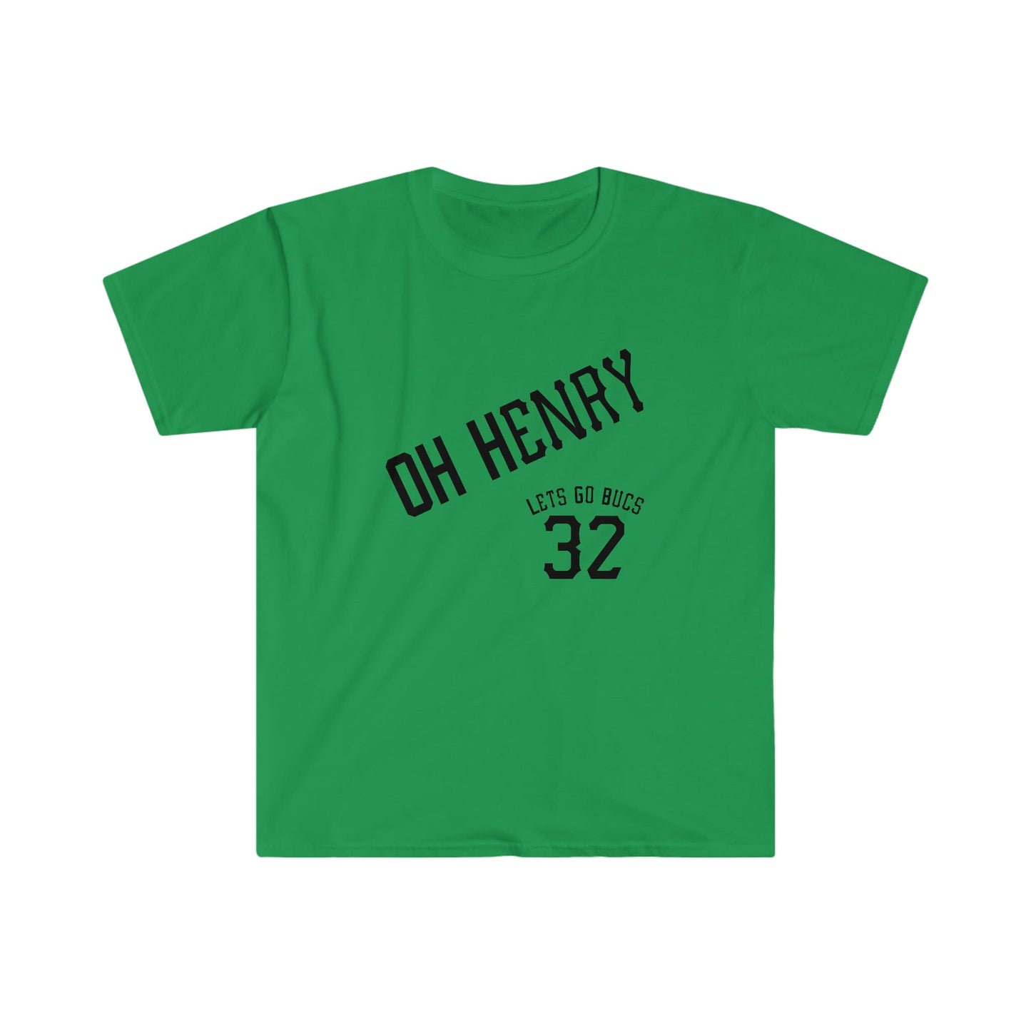 Oh Henry T-Shirt Pittsburgh Baseball T-Shirt Printify Irish Green S 