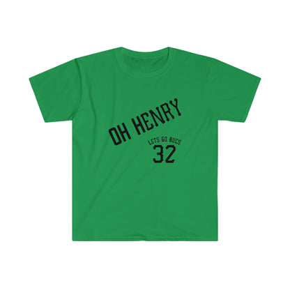 Oh Henry T-Shirt Pittsburgh Baseball T-Shirt Printify Irish Green S 