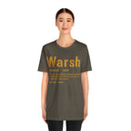 Warsh Pittsburghese definition tee product image alternate view 7 | Yinzergear