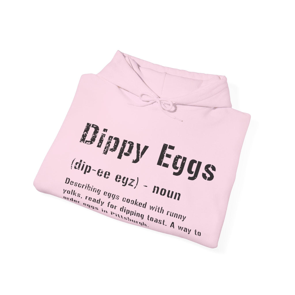 Dippy Eggs Pittsburghese definition hoodie product image alternate view 10 | Yinzergear