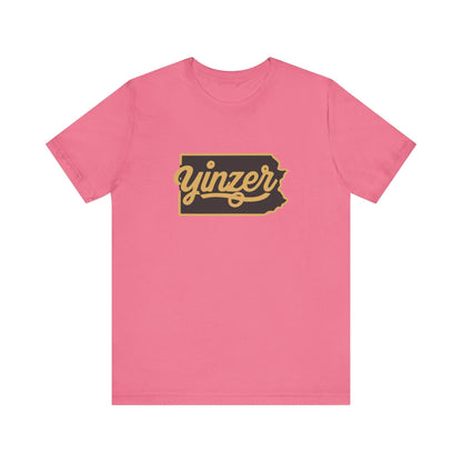 Yinzer State of Mind T-Shirt - Pennsylvania Pride Tee T-Shirt Printify Charity Pink XS 