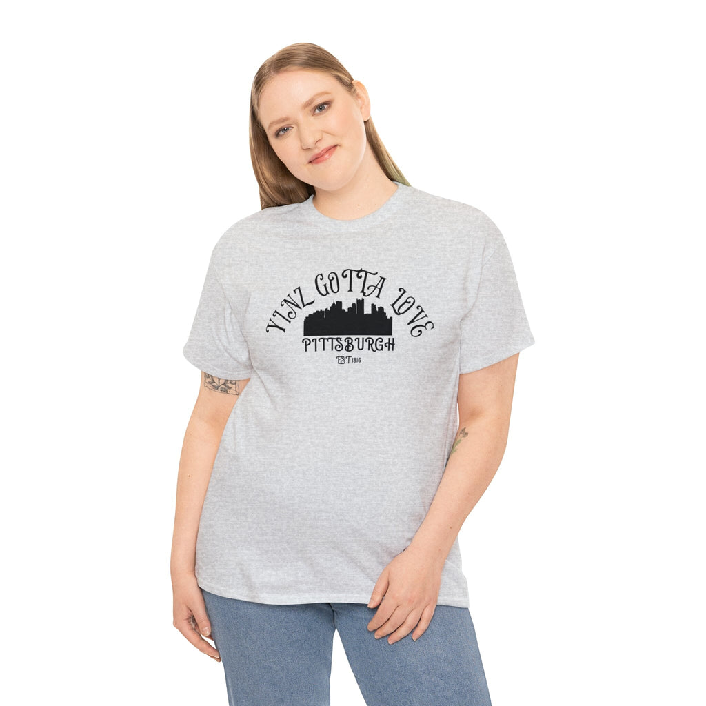 Yinz Gotta Love Pittsburgh T-Shirt product image alternate view 75 | Yinzergear