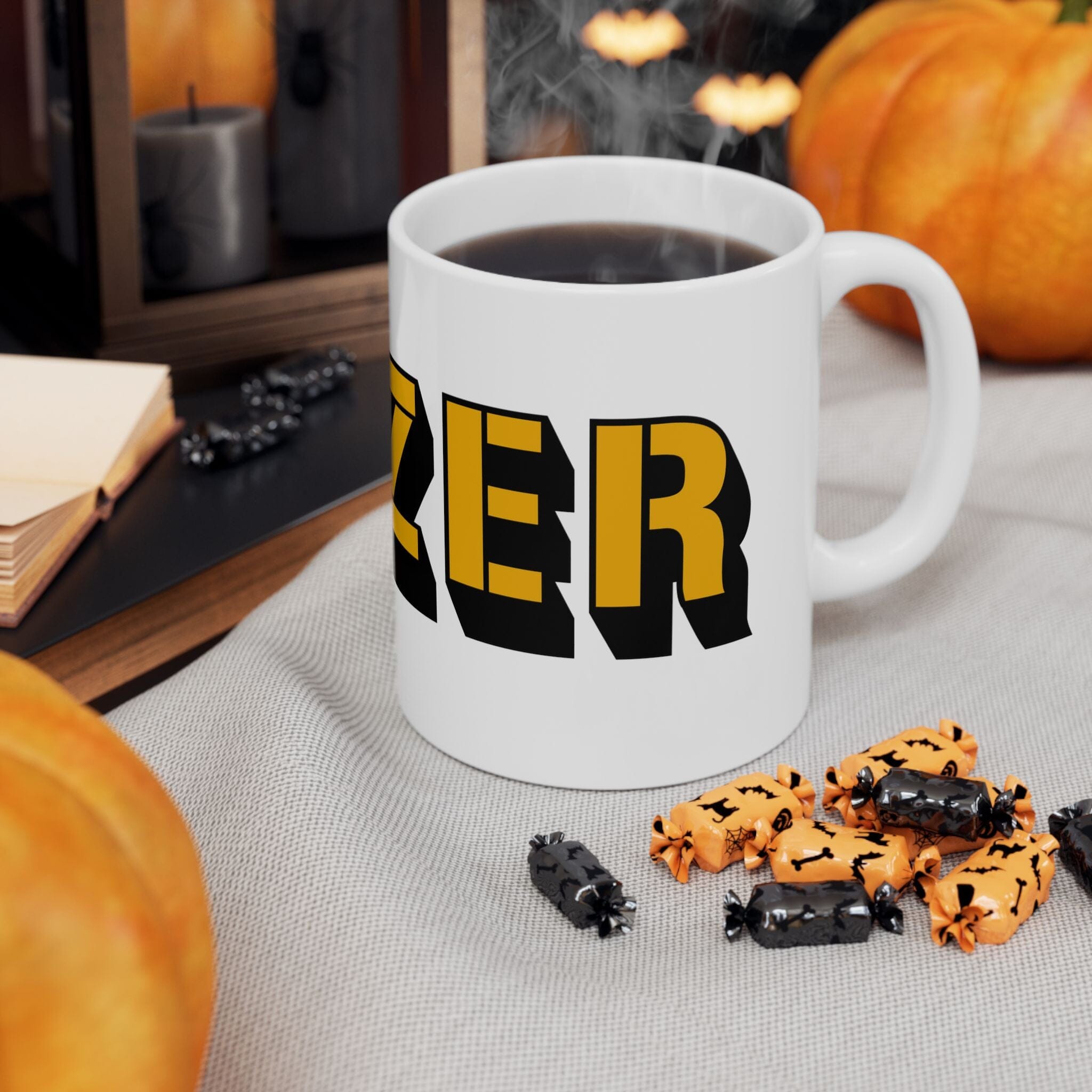 Yinzer Pittsburghese Coffee Mug front view alternate view 7 | Yinzergear