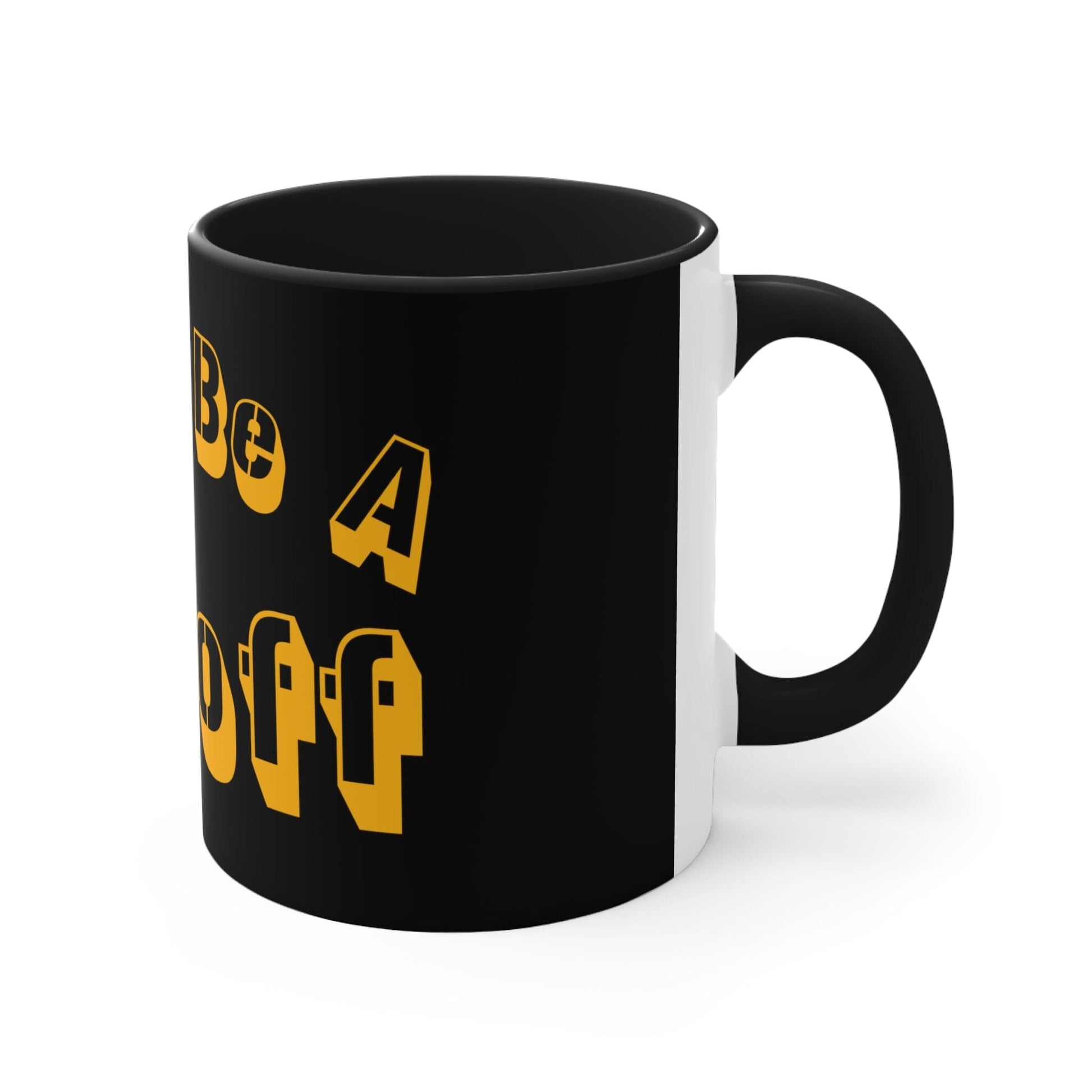 Don't Be a Jagoff 11oz Coffee Mug - 3D Text Pittsburgheese Mug Printify 