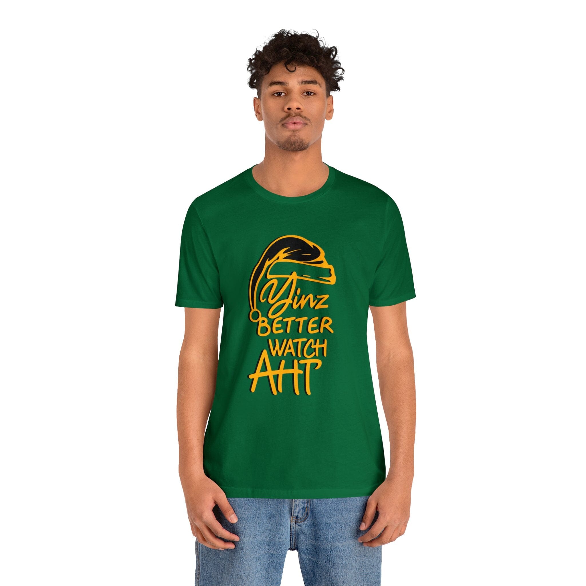 Yinz Better Watch Aht Christmas T-Shirt Pittsburgh tee product image alternate view 11 | Yinzergear