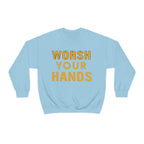 Worsh Your Hands Sweatshirt Pittsburgh sweatshirt product image alternate view 20 | Yinzergear